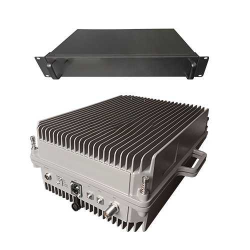  东阳350M PDT消防集群警用数字光纤直放站近远端机