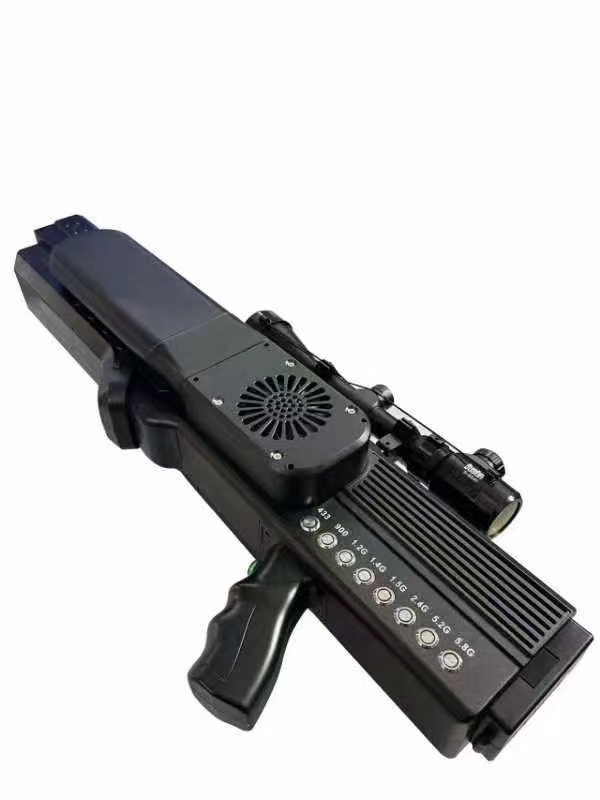  东阳手持便携式枪型低空防御反制八通道
